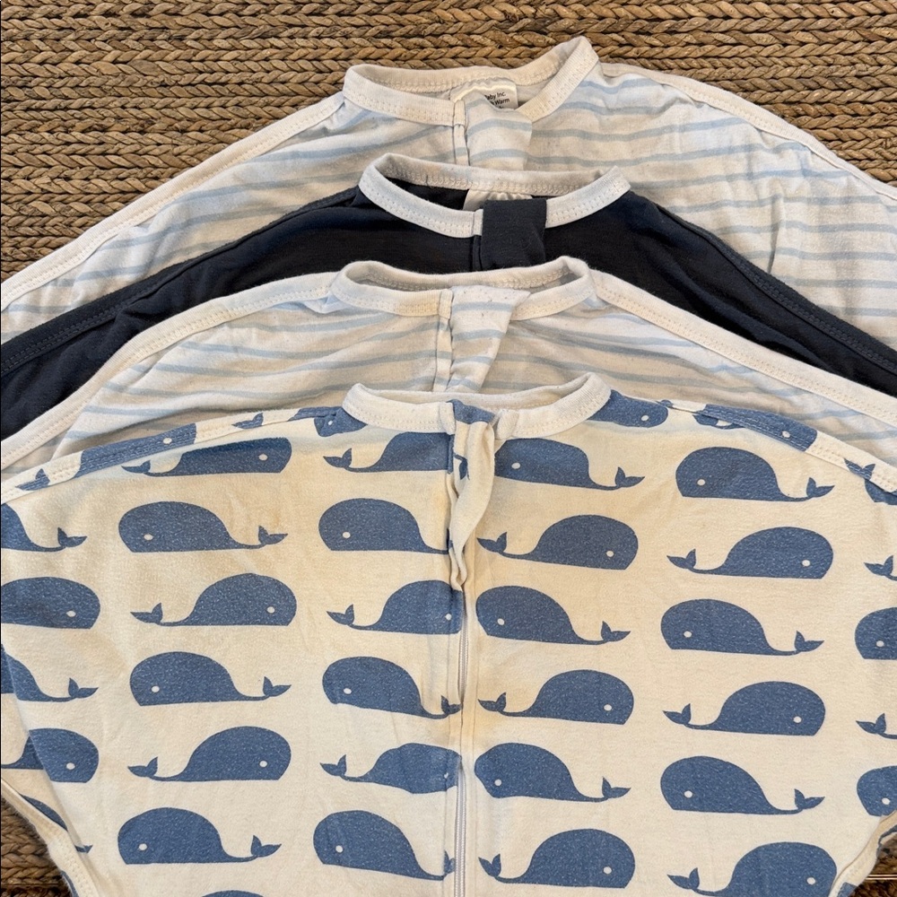 Four Zipadee Zip Pajamas Sleep Sacks